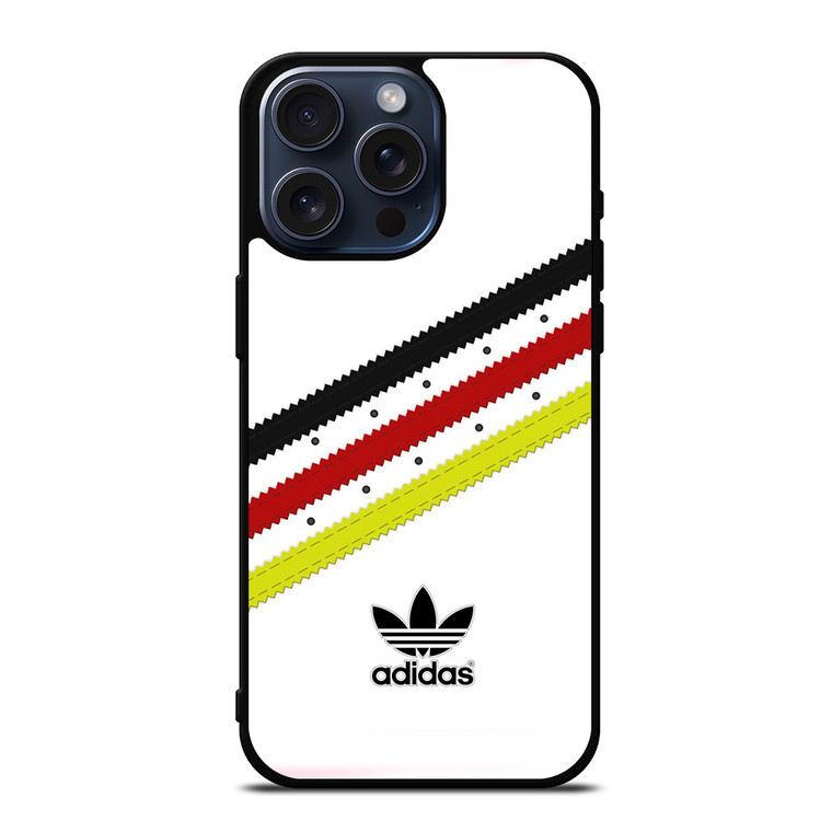 ADIDAS STRIPE LOGO GERMANY iPhone 15 Pro Max Case