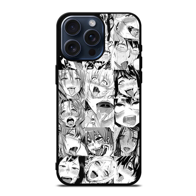 AHEGAO PERVERT MANGA iPhone 15 Pro Max Case