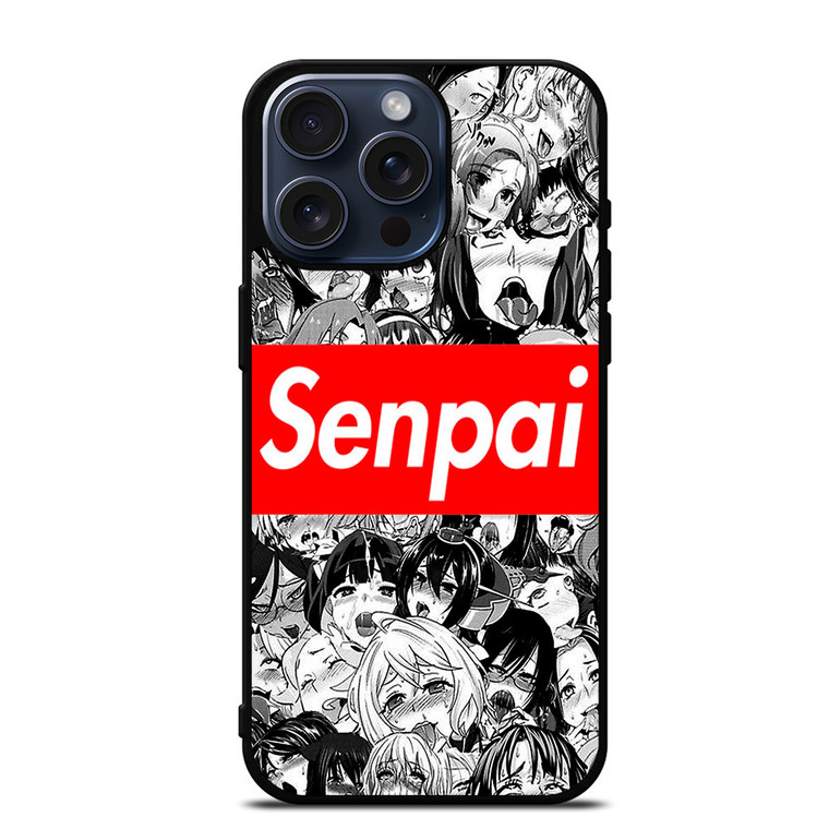 AHEGAO SENPAI ANIME iPhone 15 Pro Max Case