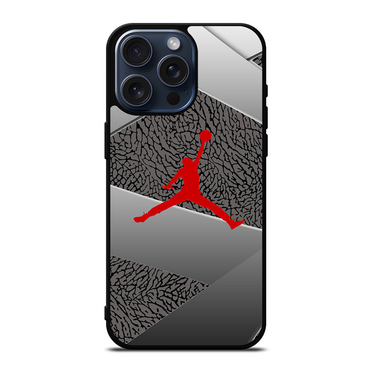 AIR JORDAN LOGO 3 iPhone 15 Pro Max Case