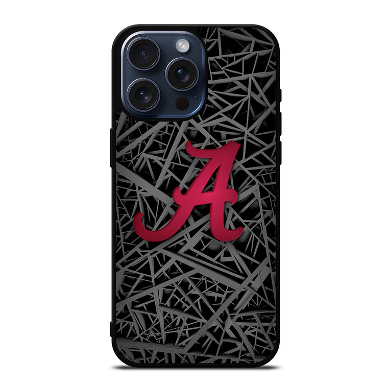 ALABAMA CRIMSON A TIDE LOGO iPhone 15 Pro Max Case