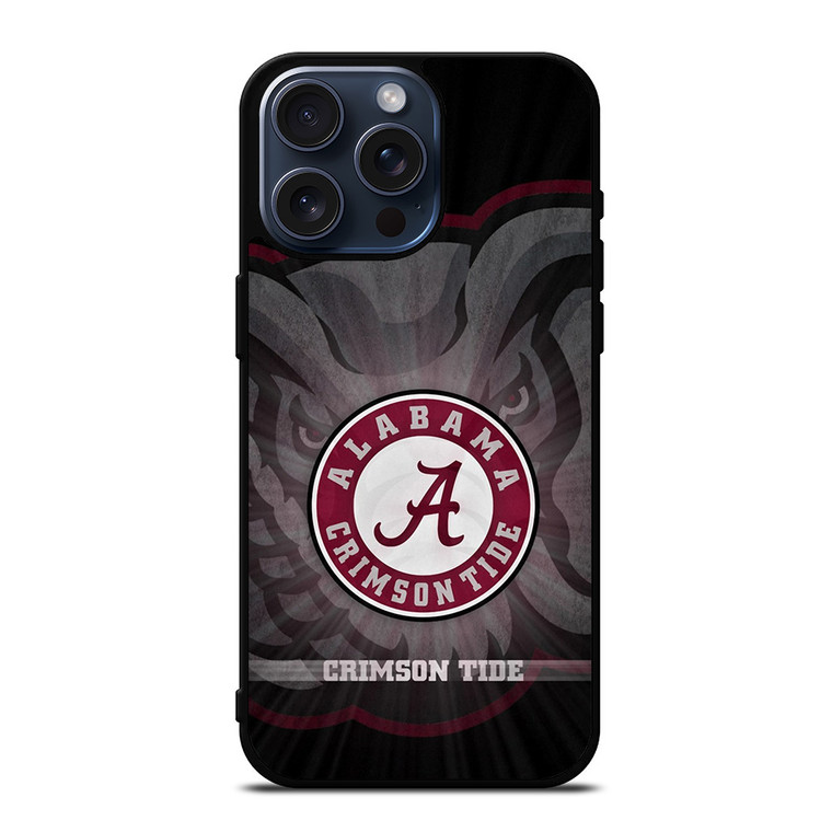 ALABAMA CRIMSON TIDE LOGO iPhone 15 Pro Max Case