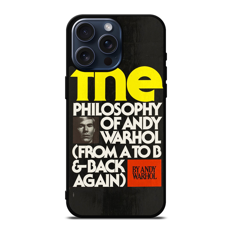 ANDI WARHOL iPhone 15 Pro Max Case