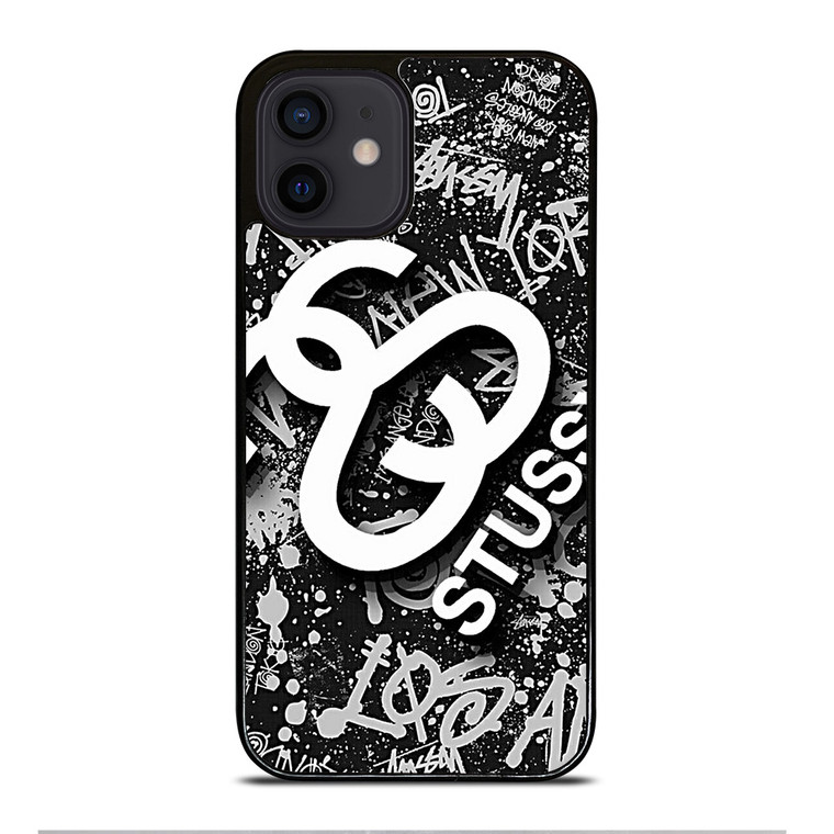 STUSSY ABSTRACT LOGO iPhone 12 Mini Case
