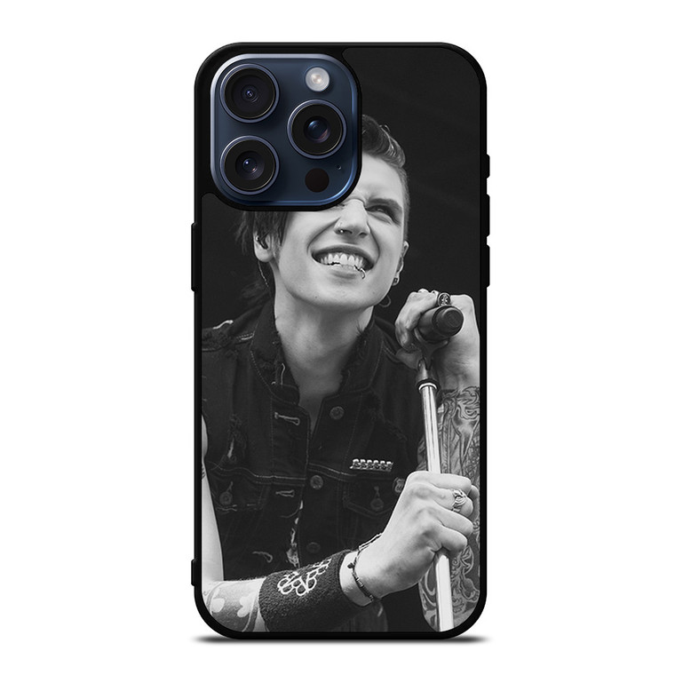 ANDY SIXX BLACK VEIL BRIDES iPhone 15 Pro Max Case