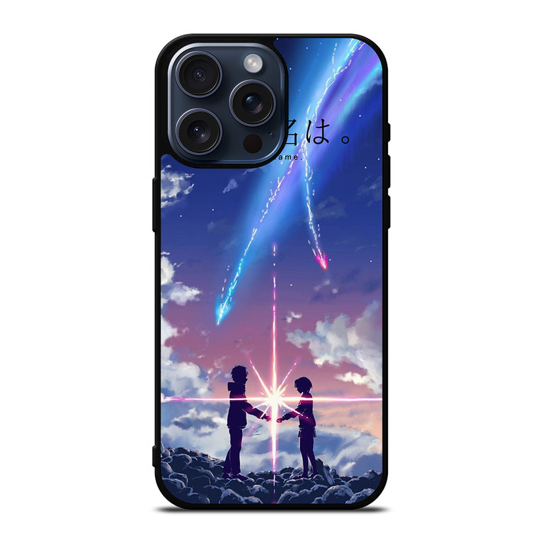 ANIME MOVIE YOUR NAME KIMI NO NAMAE WA SPARKLING COMET iPhone 15 Pro Max Case