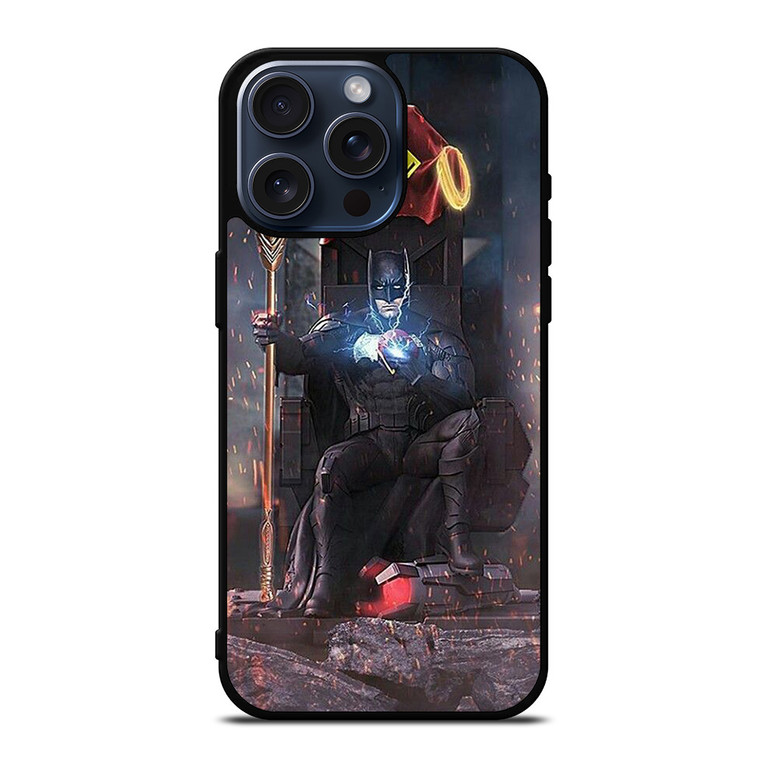 BATMAN KING Superhero iPhone 15 Pro Max Case