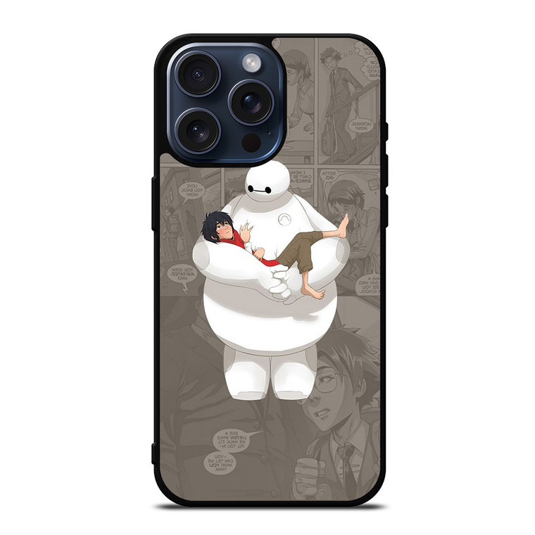 BAYMAX BIG HERO 6 COMIC iPhone 15 Pro Max Case