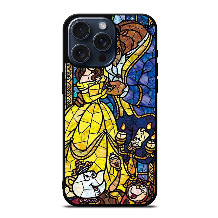 BEAUTY AND THE BEAST GLASS iPhone 15 Pro Max Case BEAUTY AND THE BEAST GLASS iPhone 15 Pro Max Case