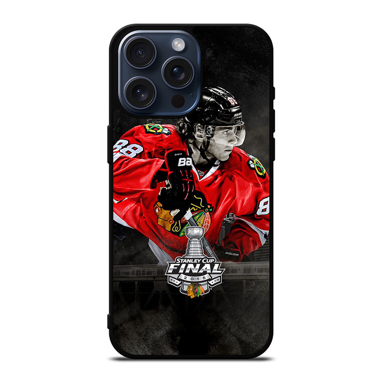 BLACKHAWKS HOCKEY CHICAGO CAPTAIN MORGAN iPhone 15 Pro Max Case