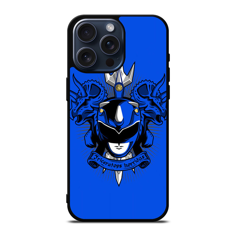 BLUE POWER RANGERS iPhone 15 Pro Max Case