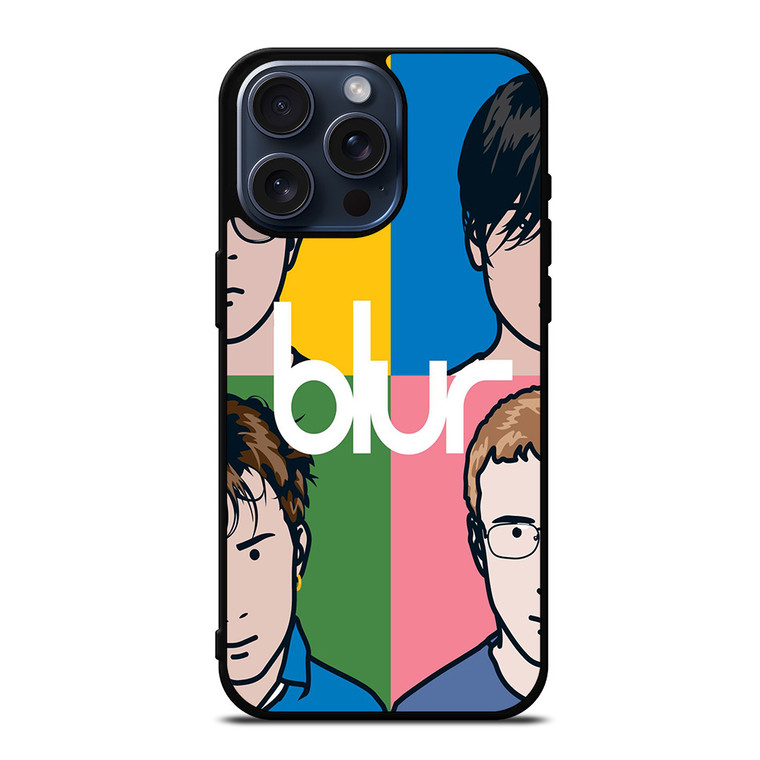 BLUR ROCK BAND ART COVER iPhone 15 Pro Max Case