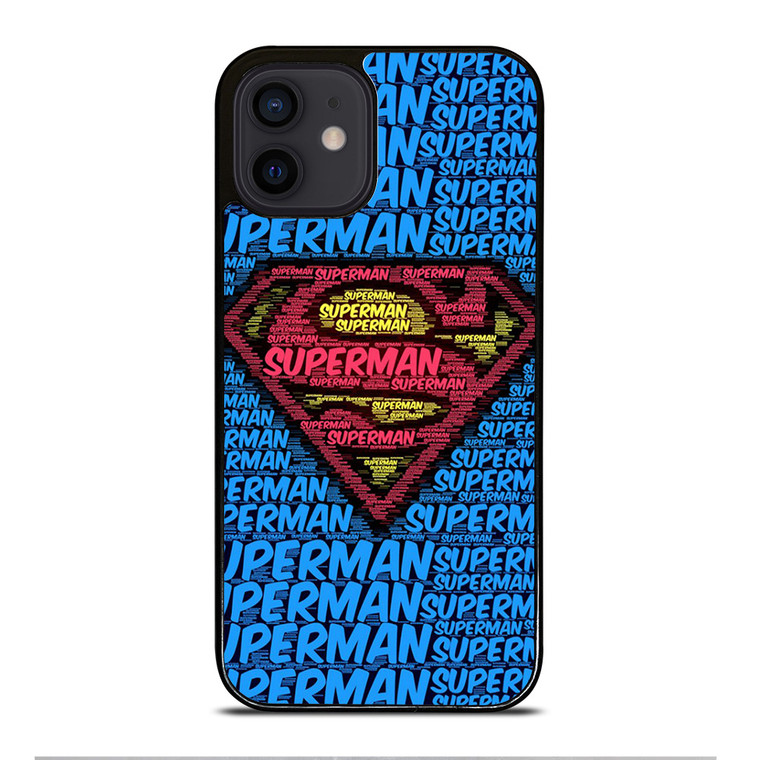SUPERMAN LOGO ART iPhone 12 Mini Case SUPERMAN LOGO ART iPhone 12 Mini Case