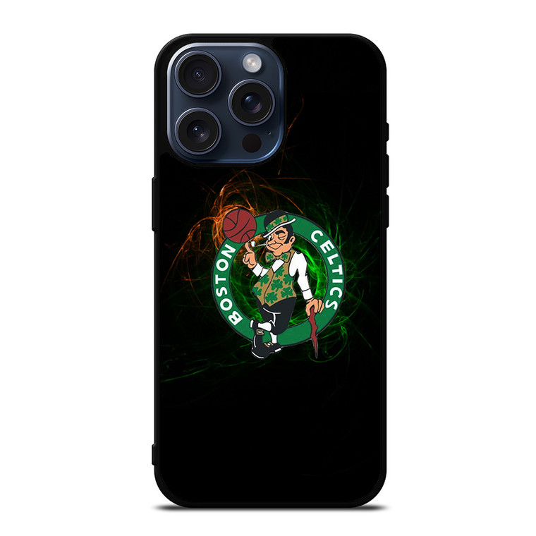 BOSTON CELTICS LOGO ART iPhone 15 Pro Max Case