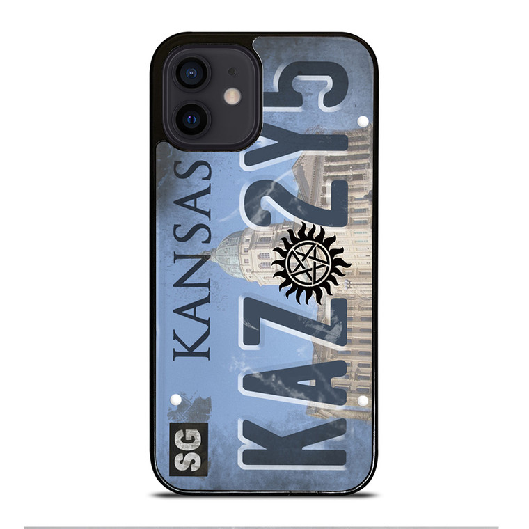 SUPERNATURAL LICENSE PLATE CUSTOM iPhone 12 Mini Case