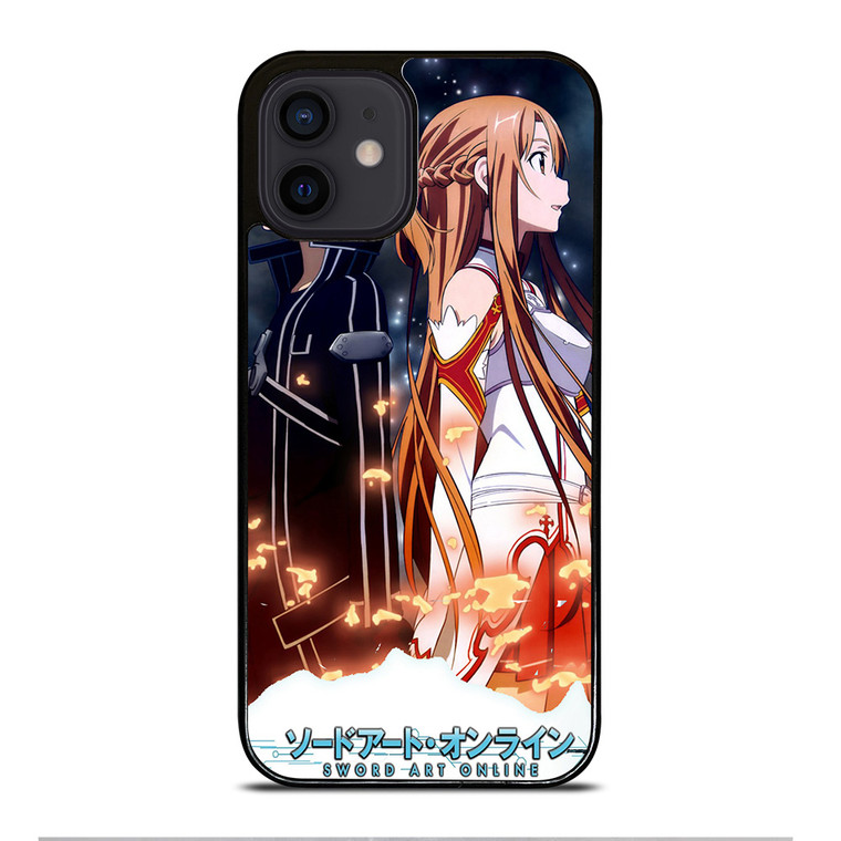 SWORD ART ONLINE KIRITO ASUNA iPhone 12 Mini Case SWORD ART ONLINE KIRITO ASUNA iPhone 12 Mini Case