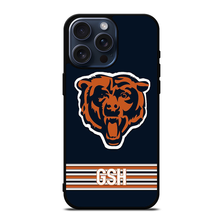 CHICAGO BEARS LOGO EMBLEM iPhone 15 Pro Max Case