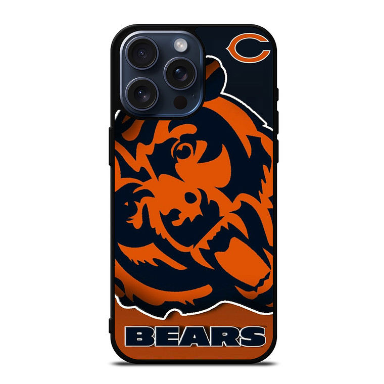 CHICAGO BEARS NFL iPhone 15 Pro Max Case CHICAGO BEARS NFL iPhone 15 Pro Max Case
