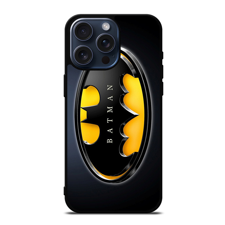 CLASSIC BATMAN LOGO iPhone 15 Pro Max Case
