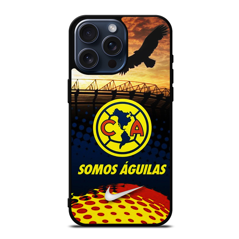 CLUB AMERICA LOGO SOMOS AGUILAS iPhone 15 Pro Max Case