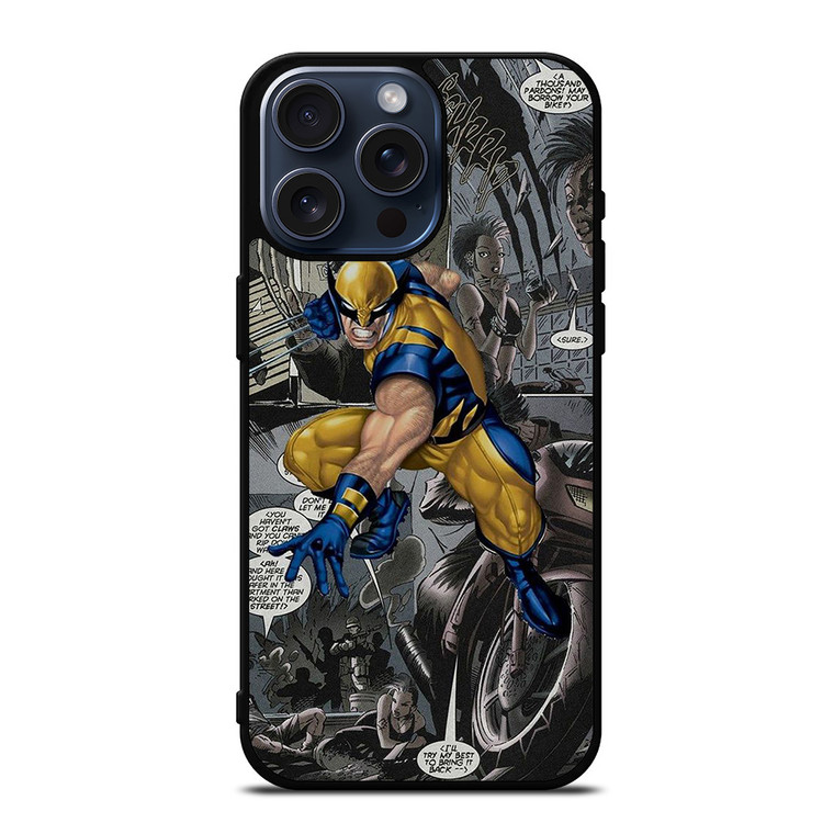 COMIC WOLVERINE iPhone 15 Pro Max Case