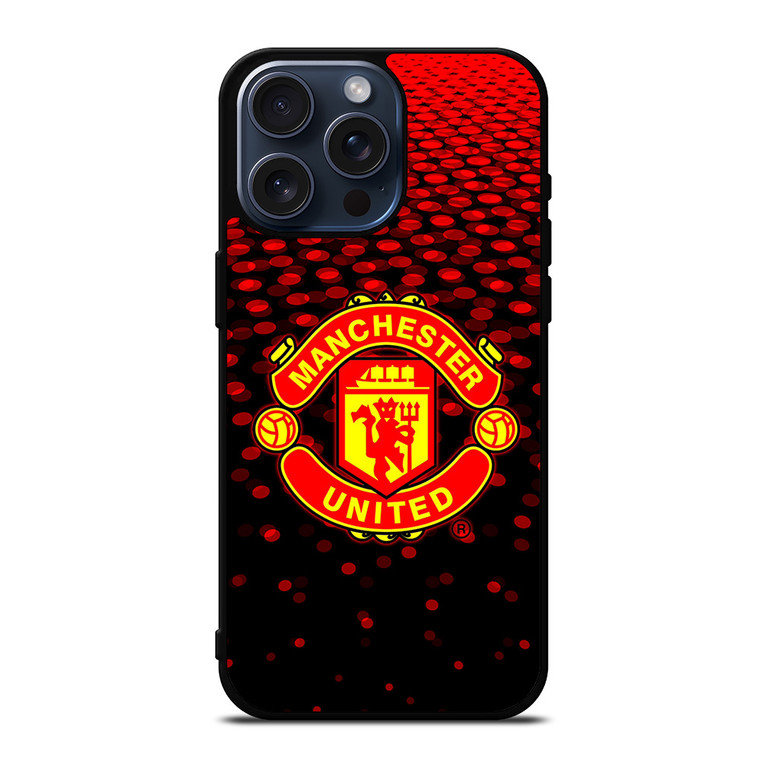 COOL MANCHESTER UNITED LOGO iPhone 15 Pro Max Case