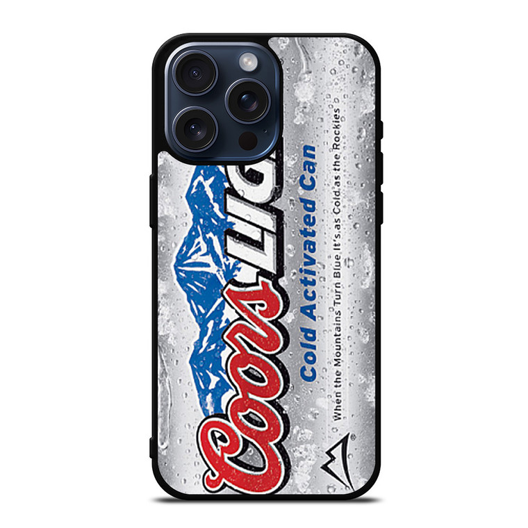 COORS LIGHT BEER 4 iPhone 15 Pro Max Case