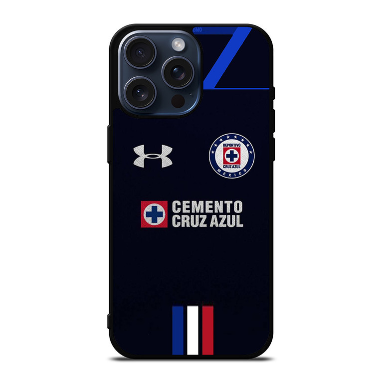 CRUZ AZUL FOOTBAL CLUB JERSEY iPhone 15 Pro Max Case