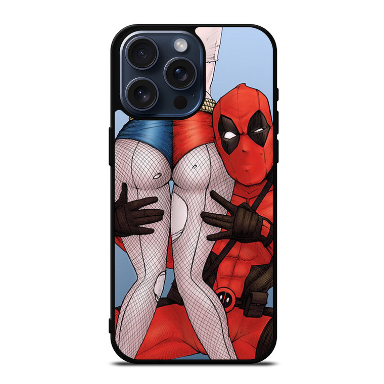 DEADPOOL HARLEY QUINN 2 iPhone 15 Pro Max Case