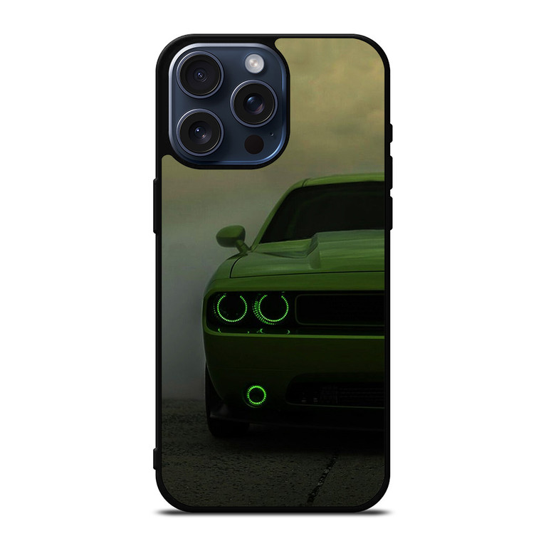 DODGE CHARGER GREEN iPhone 15 Pro Max Case