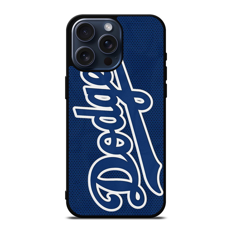 DODGERS LOGO BLUE iPhone 15 Pro Max Case