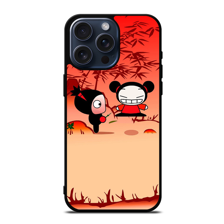 DORAEMON PUCCA iPhone 15 Pro Max Case