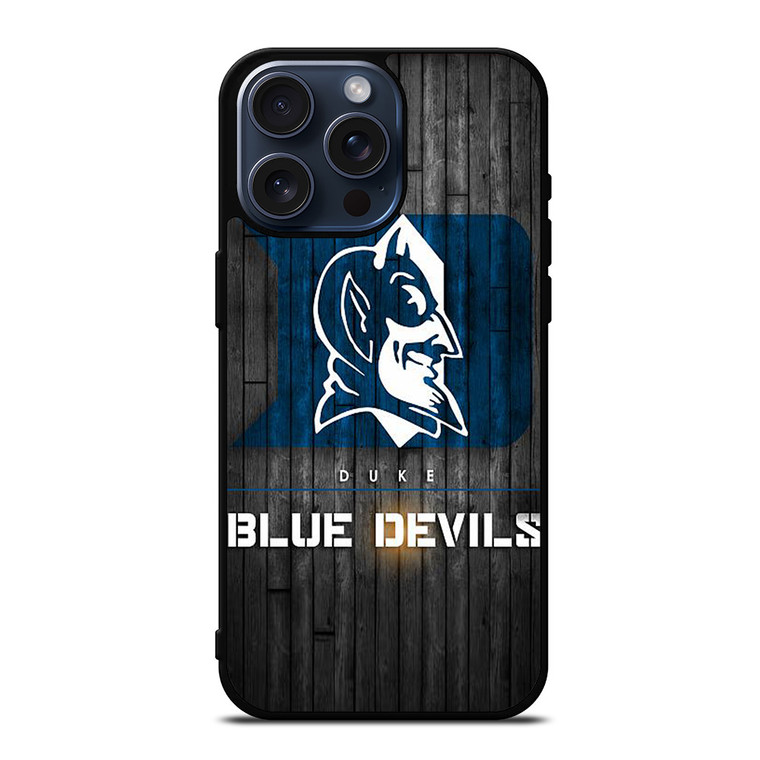 DUKE BLUE DEVILS LOGO iPhone 15 Pro Max Case