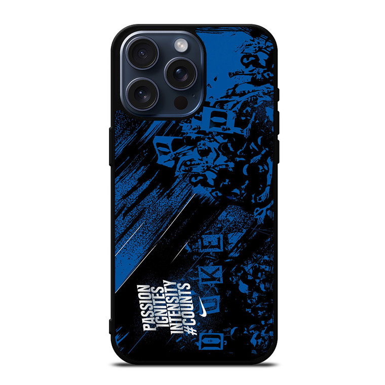 DUKE BLUE DEVILS UNIVERSITY iPhone 15 Pro Max Case
