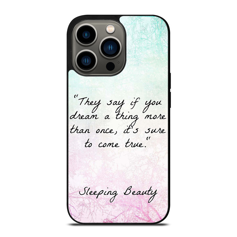 PRINCESS AURORA QUOTES iPhone 13 Pro Case PRINCESS AURORA QUOTES iPhone 13 Pro Case