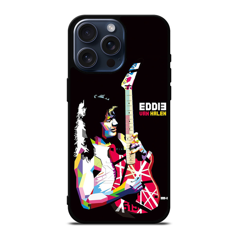 EDDIE VAN HALLEN POPART iPhone 15 Pro Max Case