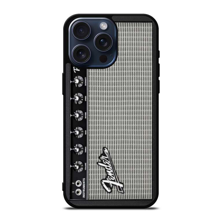 FENDER GUITAR AMPLIFIER iPhone 15 Pro Max Case