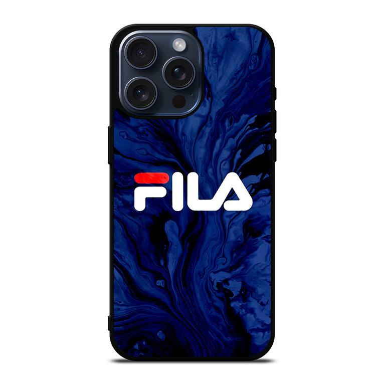 FILA SPORT LOGO MARBLE ART iPhone 15 Pro Max Case