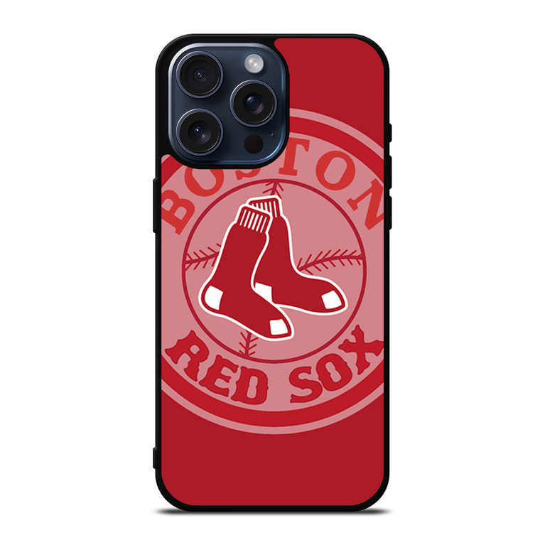 FOOTBALL CLUB BOSTON RED SOX LOGO iPhone 15 Pro Max Case