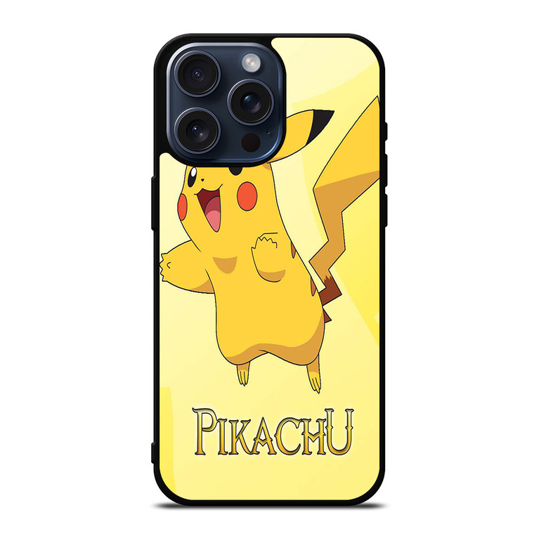 FUNNY CUTE PIKACHU POKEMON iPhone 15 Pro Max Case