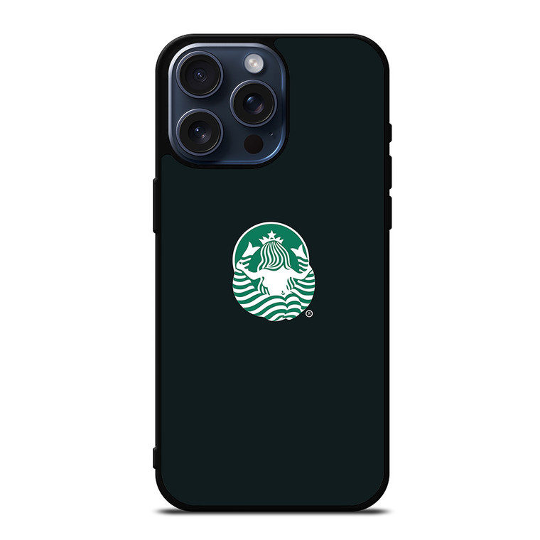 FUNNY STARBUCKS LOGO FAN ART iPhone 15 Pro Max Case