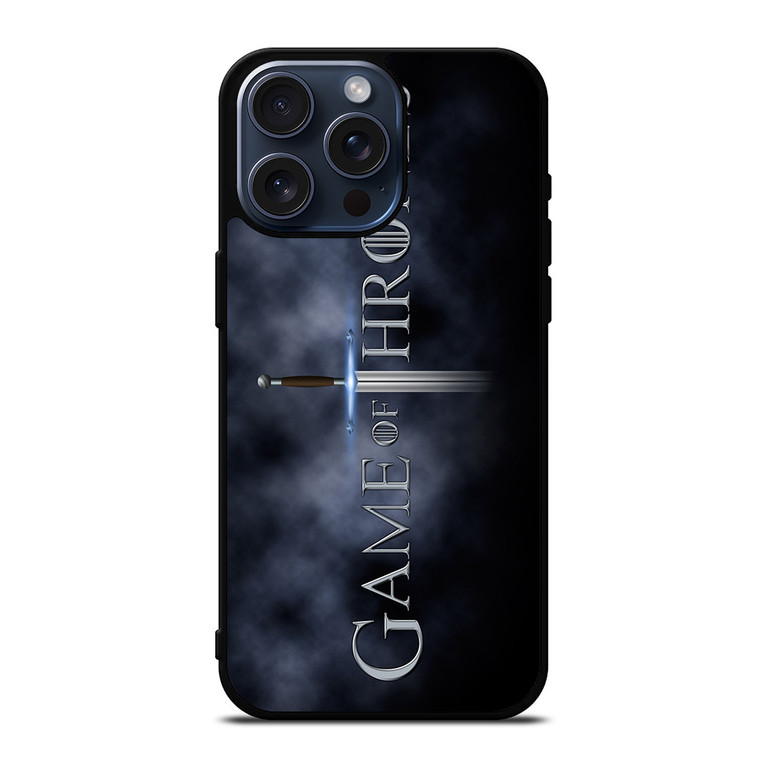 GAME OF THRONES LOGO iPhone 15 Pro Max Case