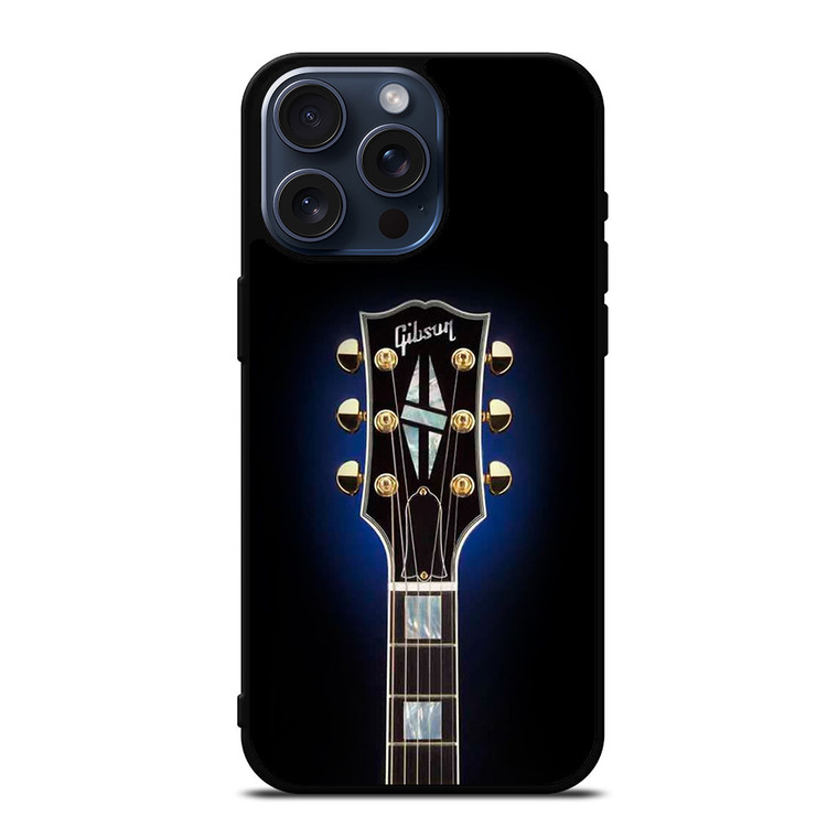 GIBSON GUITAR HEADSTOCK iPhone 15 Pro Max Case