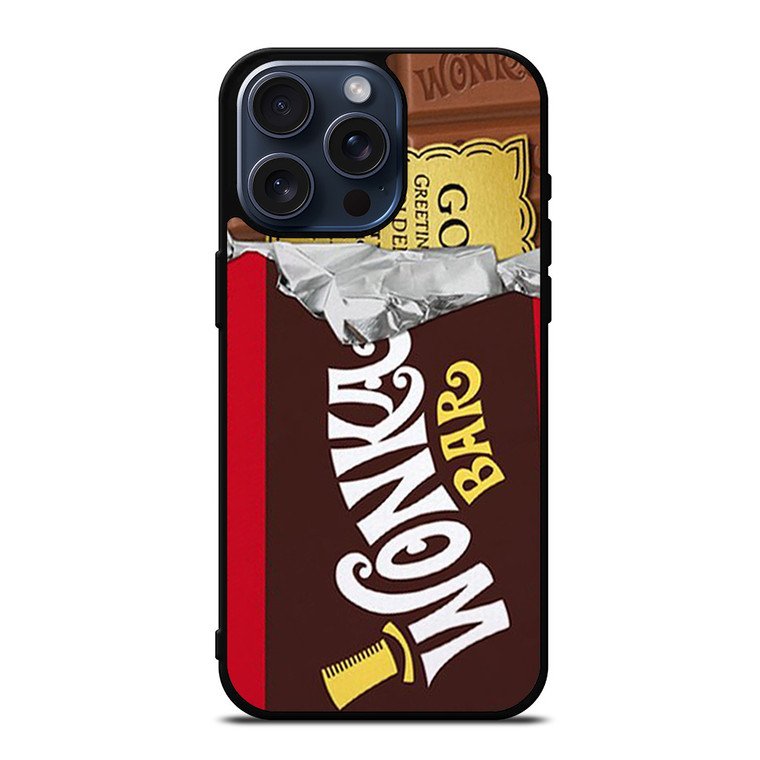 GOLDEN TICKET CHOCOLATE WONKA BAR iPhone 15 Pro Max Case