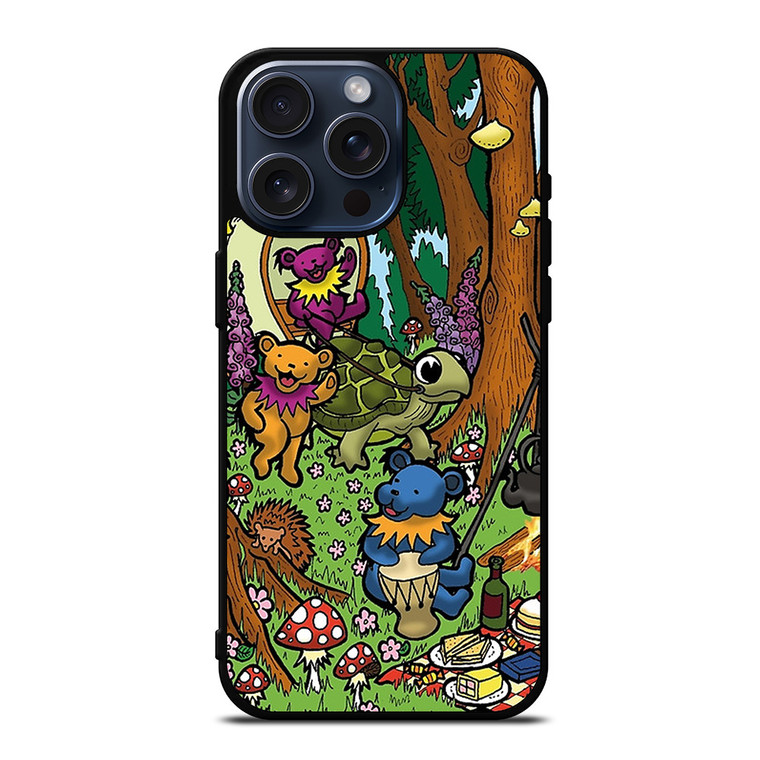 GRATEFUL DEAD DANCING BEARS 2 iPhone 15 Pro Max Case