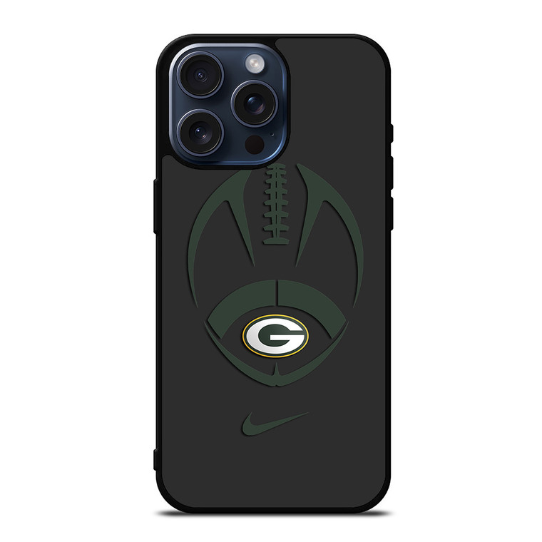 GREEN BAY PACKER LOGO FOOTBALL iPhone 15 Pro Max Case