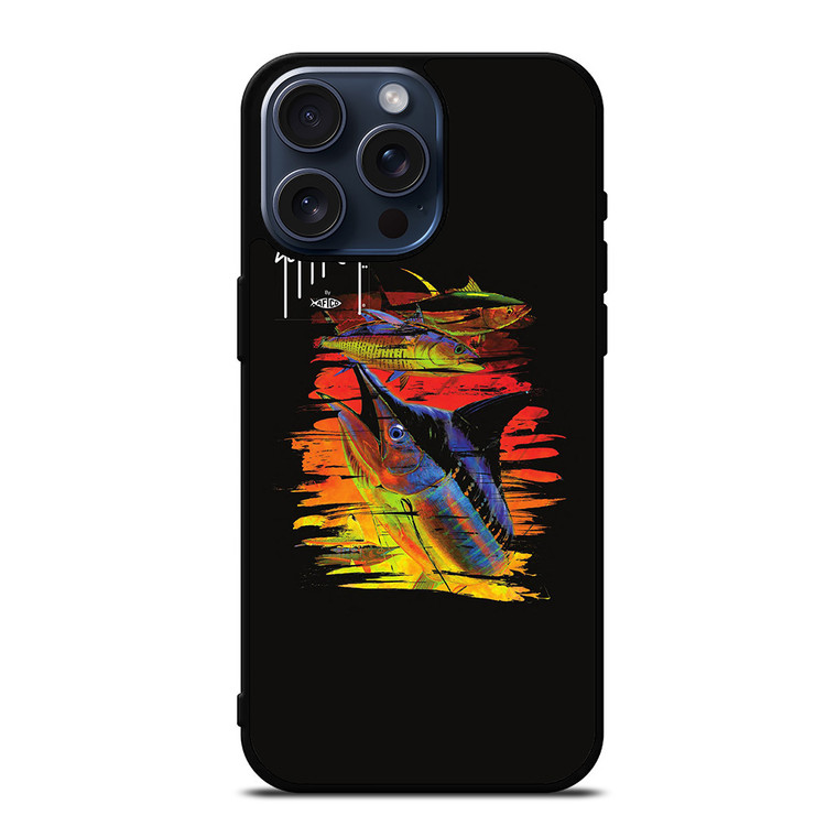 GUY HARVEY ISLAND MARLIN BOAT iPhone 15 Pro Max Case