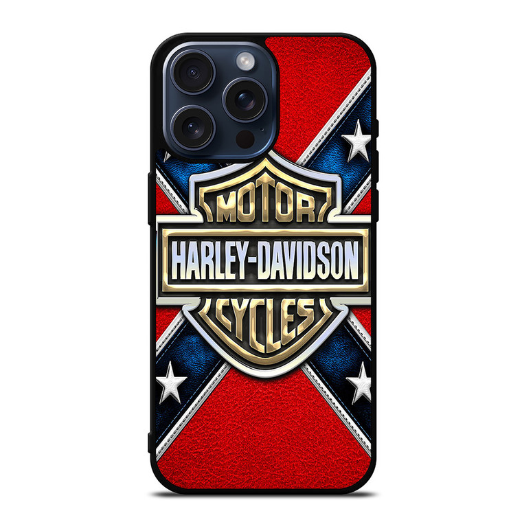 HARLEY DAVIDSON FLAG LOGO iPhone 15 Pro Max Case