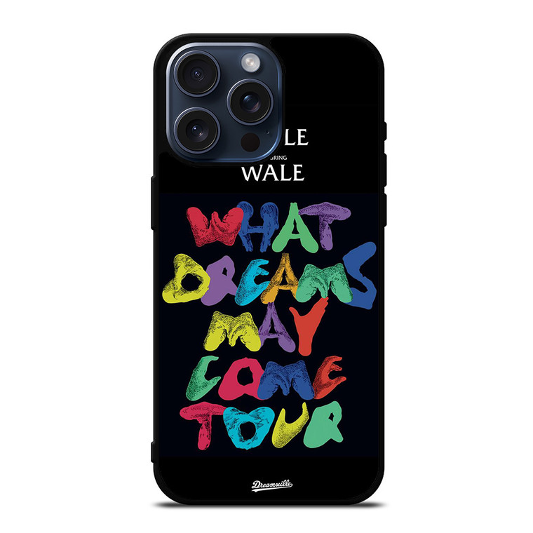 J COLE WHAT DREAMS MAY COME TOUR iPhone 15 Pro Max Case