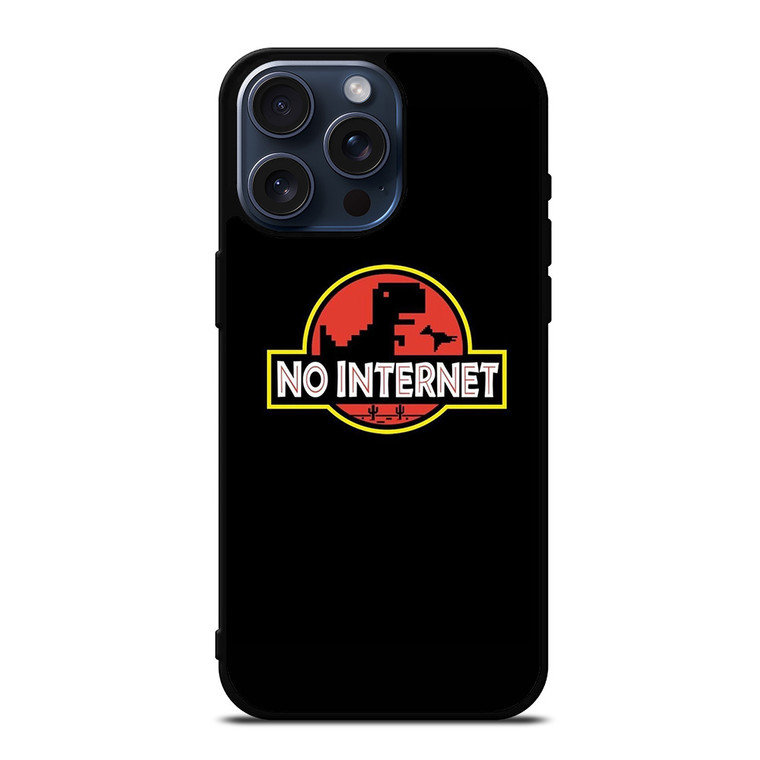 JURASSIC PARK NO INTERNET iPhone 15 Pro Max Case